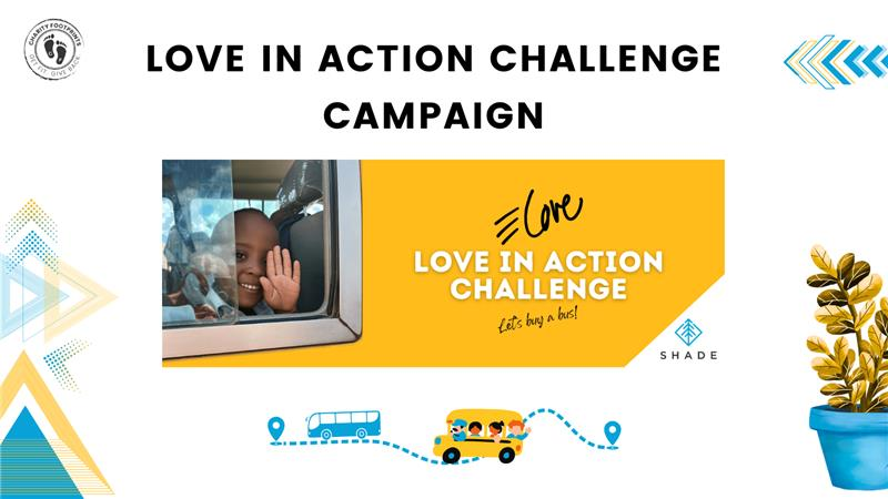 Shade is thrilled to launch the Jack Grubbs Memorial Love in Action Challenge, an annual movement-based fundraiser where participants walk, run, bike, or move in any way to support Shade’s mission in Tanzania.